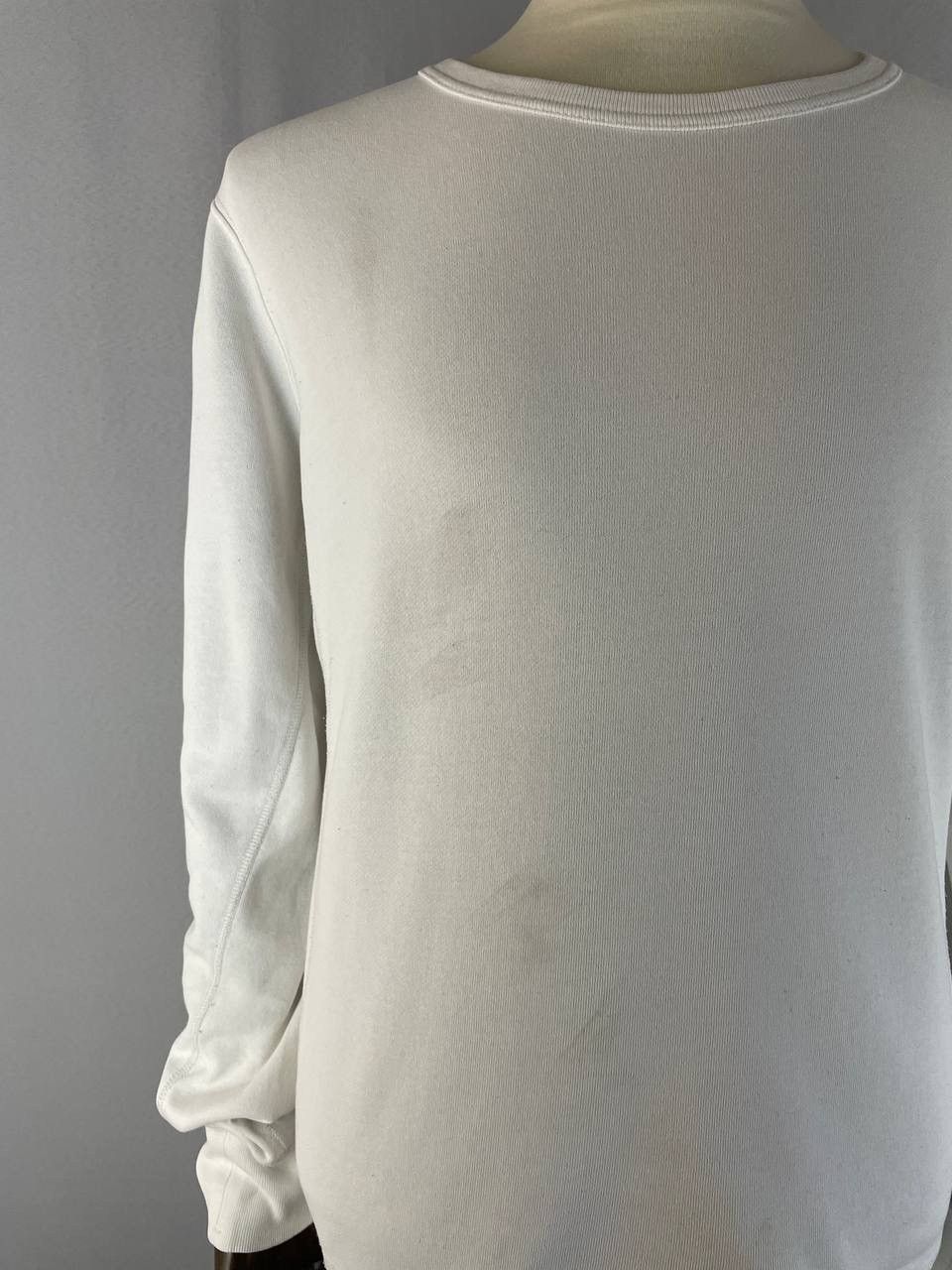 Stone Island Stone Island Crewneck White Sweatshirt Size US L / EU 52-54 / 3 - 3 Thumbnail