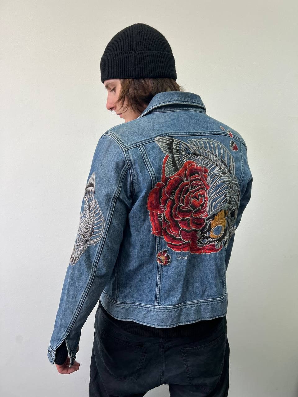 Diesel RARE Diesel Koi Embroidered Denim Jacket Size US M / EU 48-50 / 2 - 1 Thumbnail