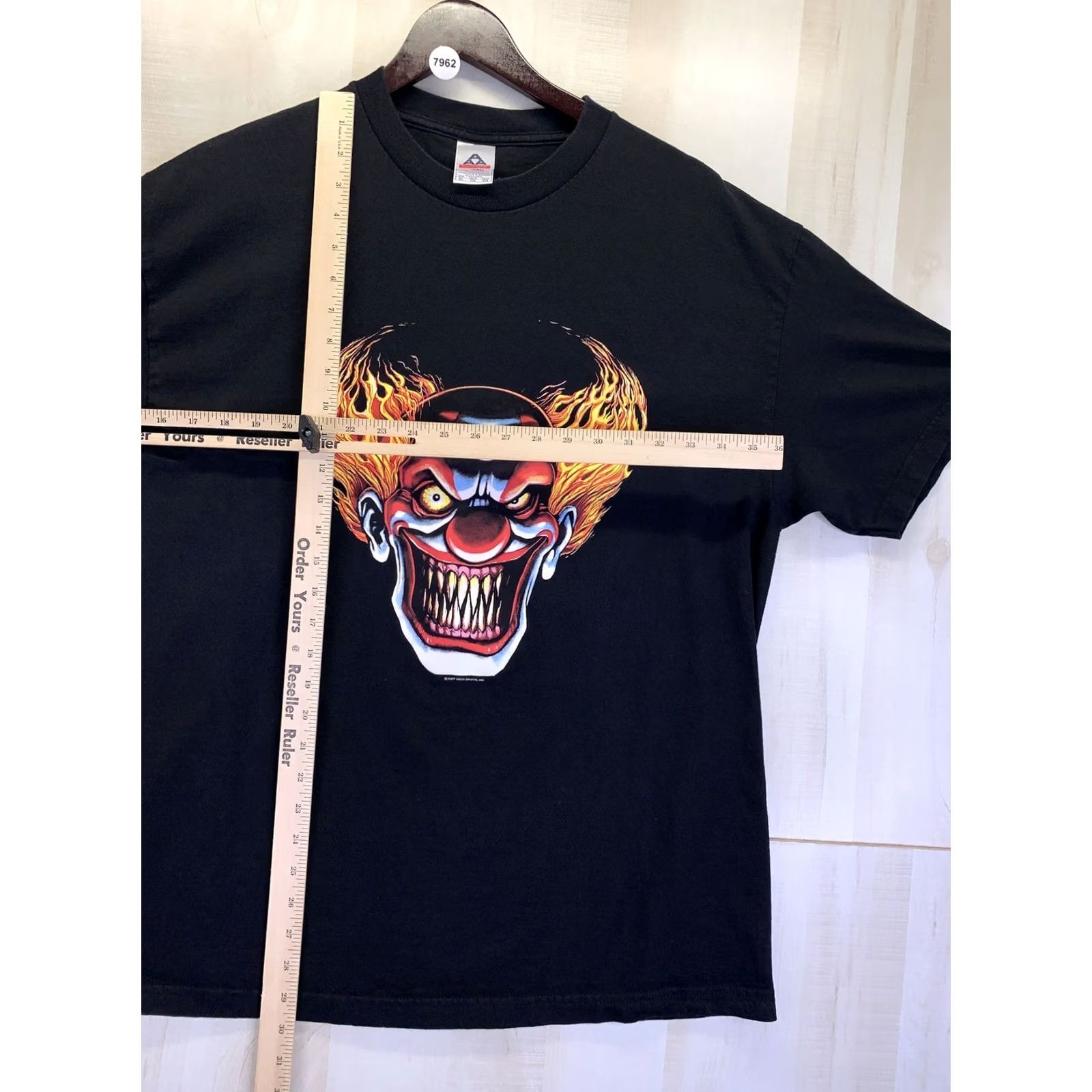 Vintage Alstyle Apparel & Activewear T-Shirt Mens XL Black Clown Graphic 2007 XL-7962 Size US XL / EU 56 / 4 - 7 Thumbnail