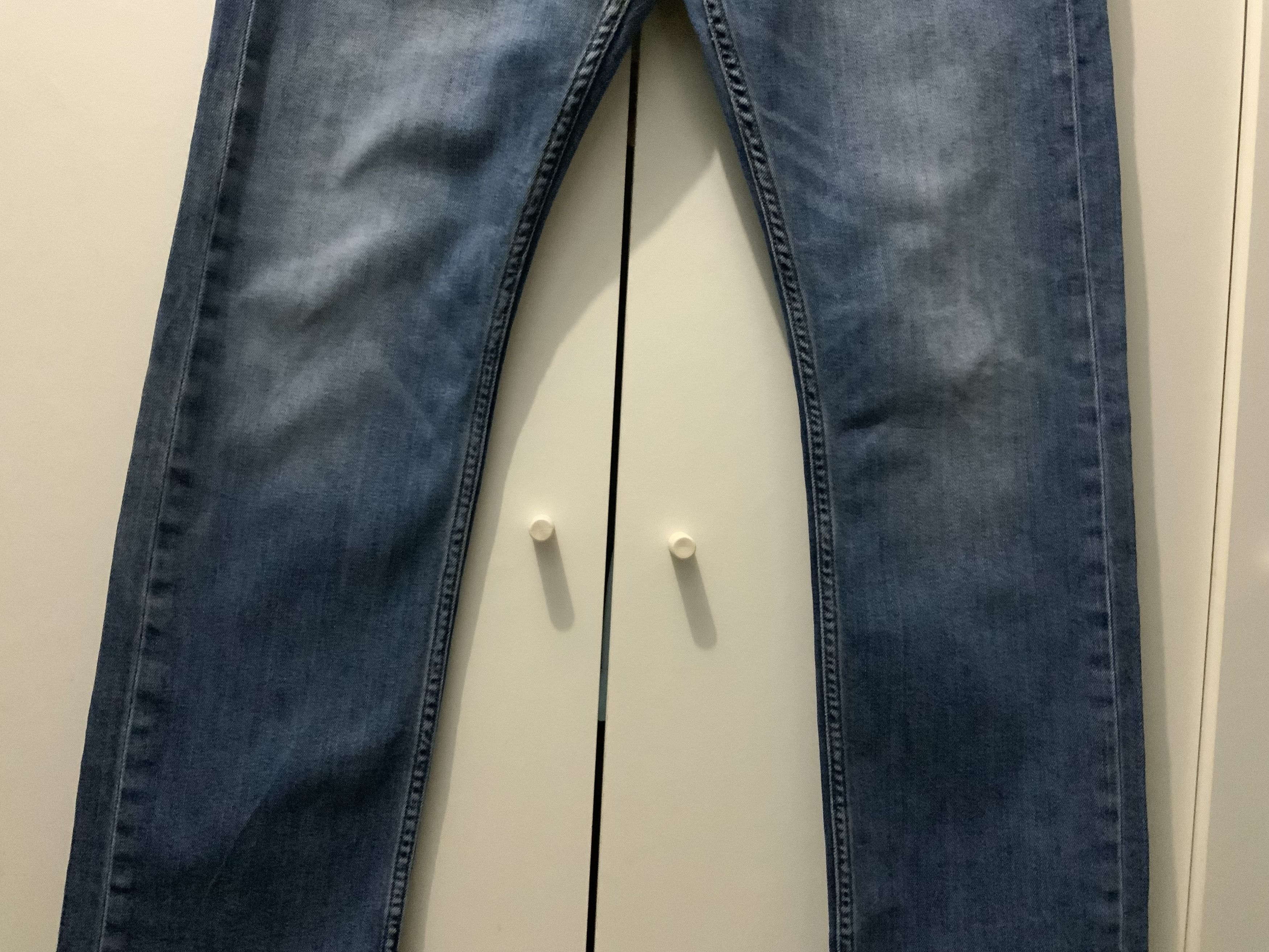 Levi's Levis 513 Acid Light Wash Jeans Size US 34 / EU 50 - 5 Thumbnail