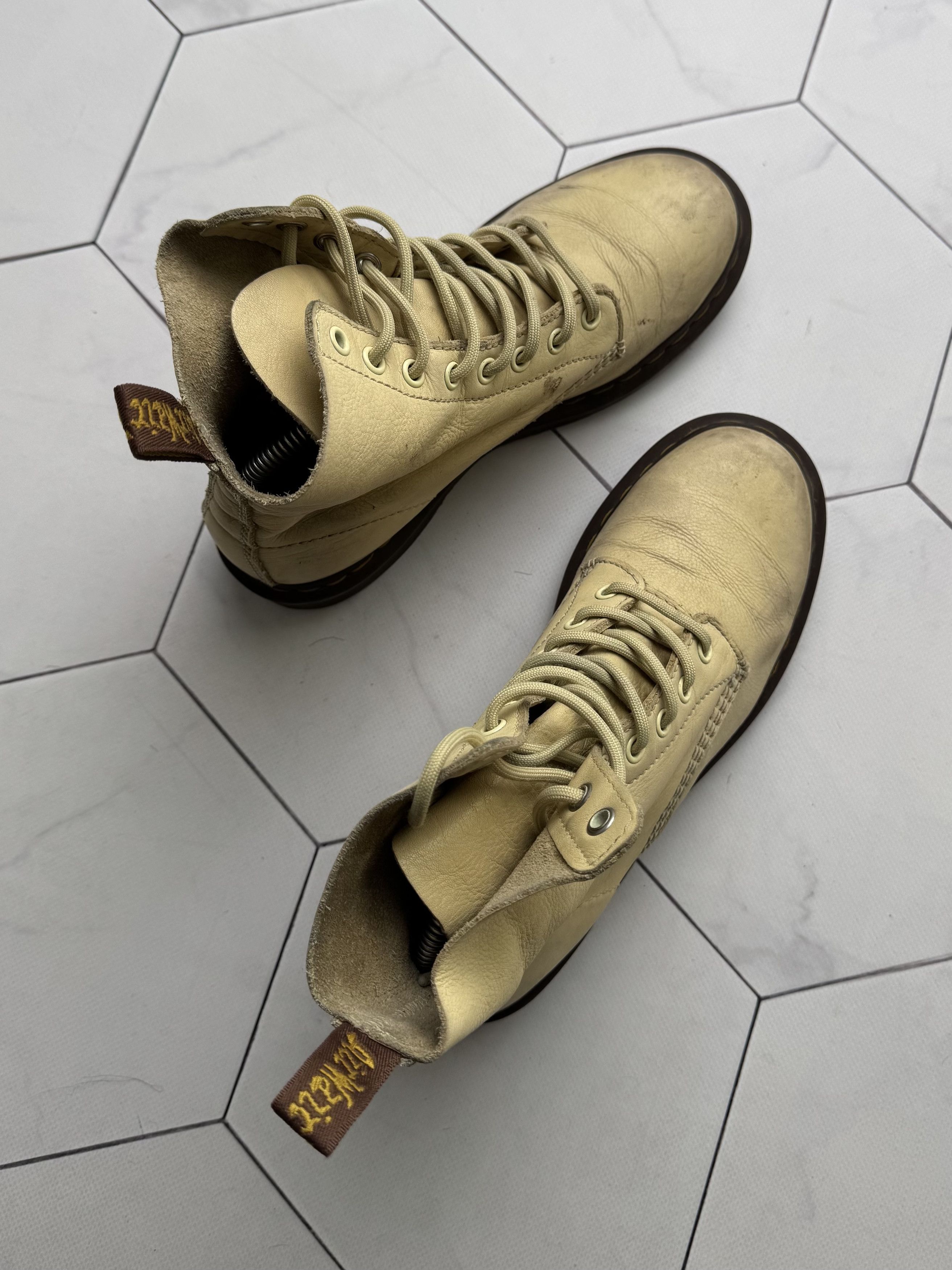 Dr. Martens Y2K Dr Martens Leather Ankle Boots Lace Up Combat Boots B4 Size US 9 / IT 39 - 9 Thumbnail