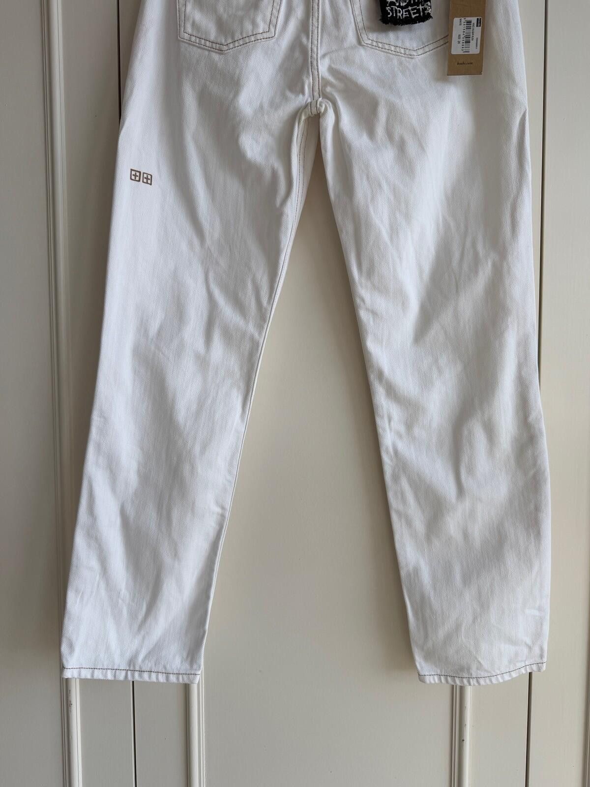 Ksubi new ksubi womens denim jeans nine o sugar rush white 26 8 Size 26" / US 2 / IT 38 - 8 Thumbnail