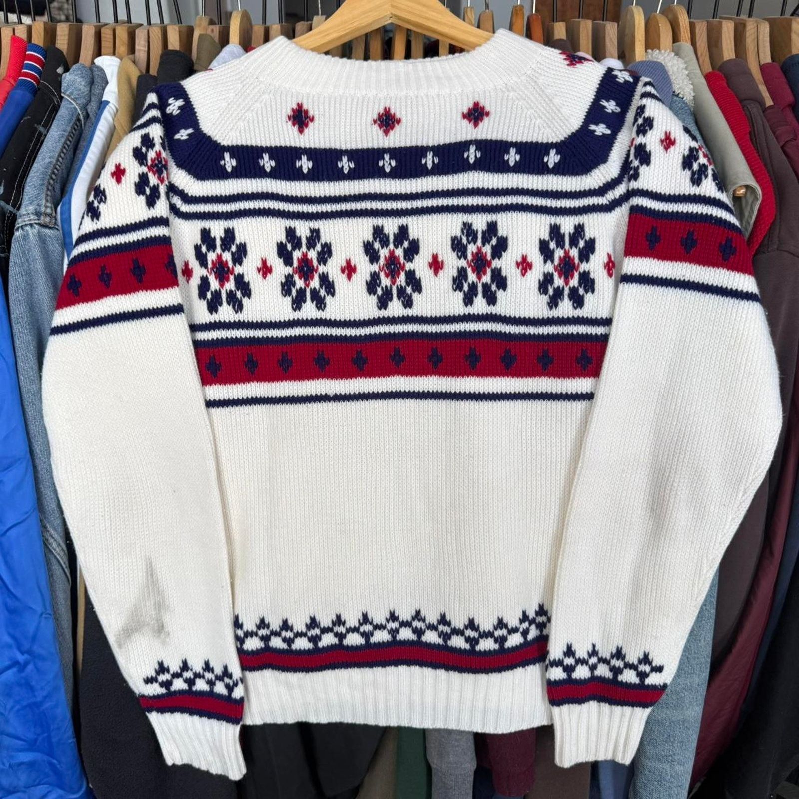 JCPenney Vintage 50s or 60s JC Penny Womens Knit Sweater Size M / US 6-8 / IT 42-44 - 2 Thumbnail