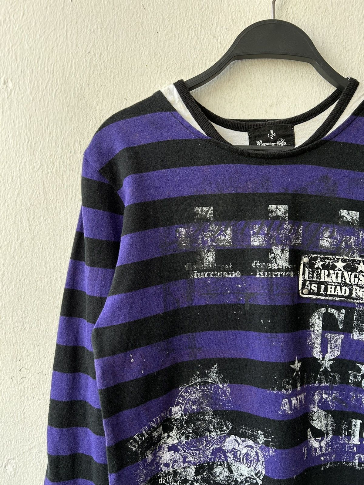 If Six Was Nine Affliction Berning Sho Long Sleeve Size US M / EU 48-50 / 2 - 4 Thumbnail