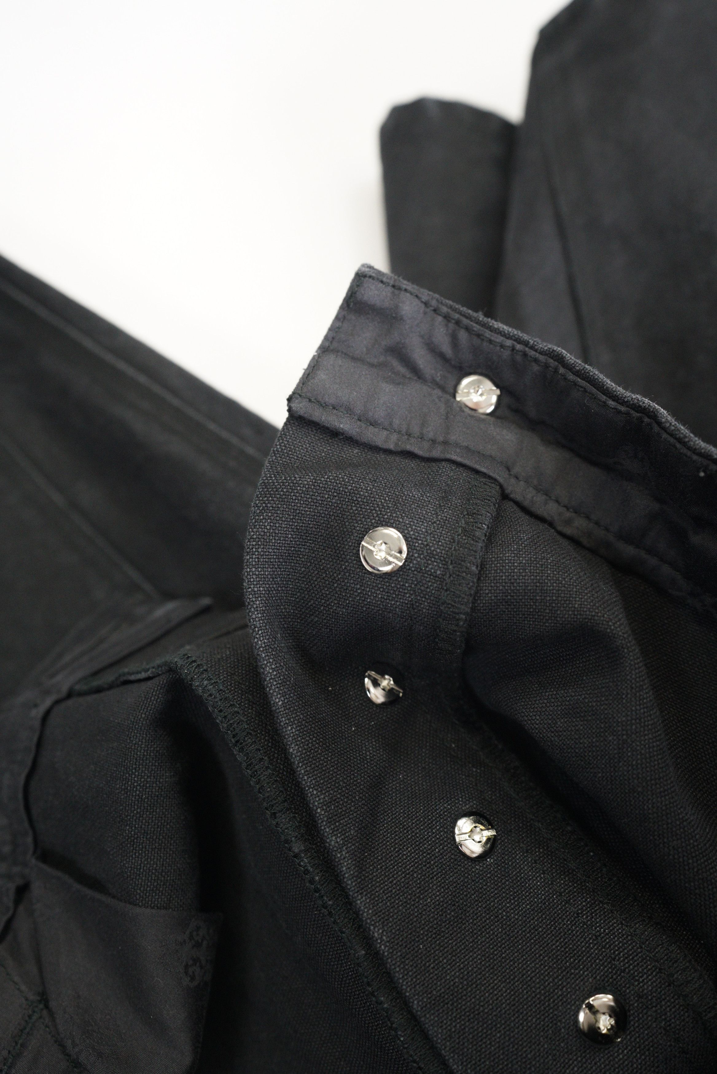 Chrome Hearts Chrome Hearts Black Leather Cross Patch Carpenter Shorts Size US 36 / EU 52 - 12 Thumbnail
