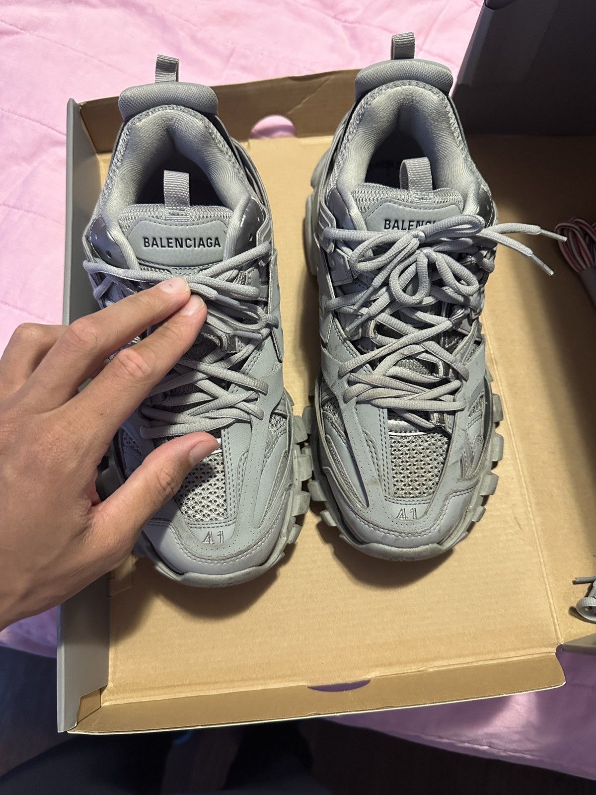 Balenciaga Balenciaga Track 1 Snaeaker Size US 8 / EU 41 - 3 Thumbnail