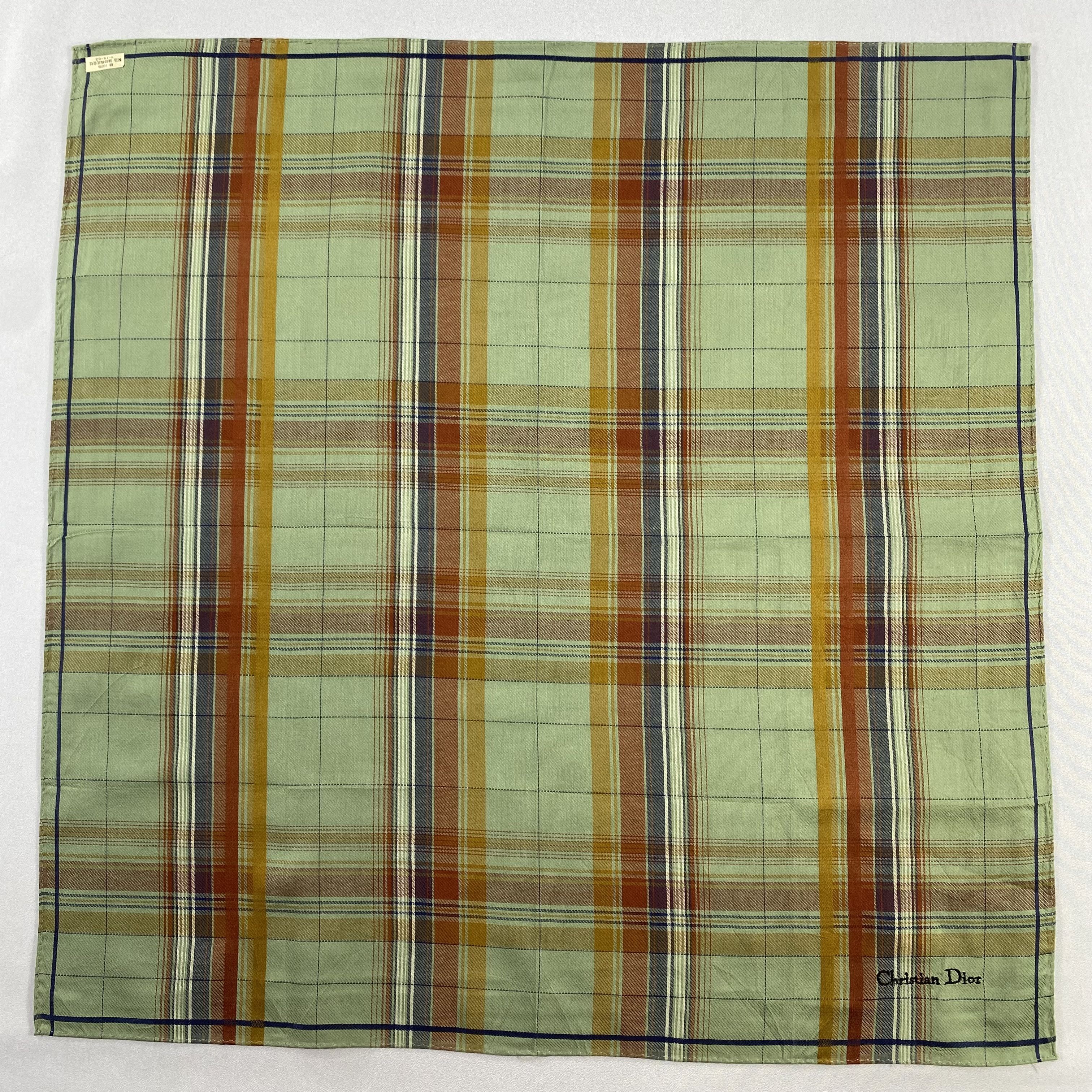 Vintage Christian Dior Monsieur Handkerchief / Neckerchief-P1566 Size ONE SIZE - 1 Thumbnail