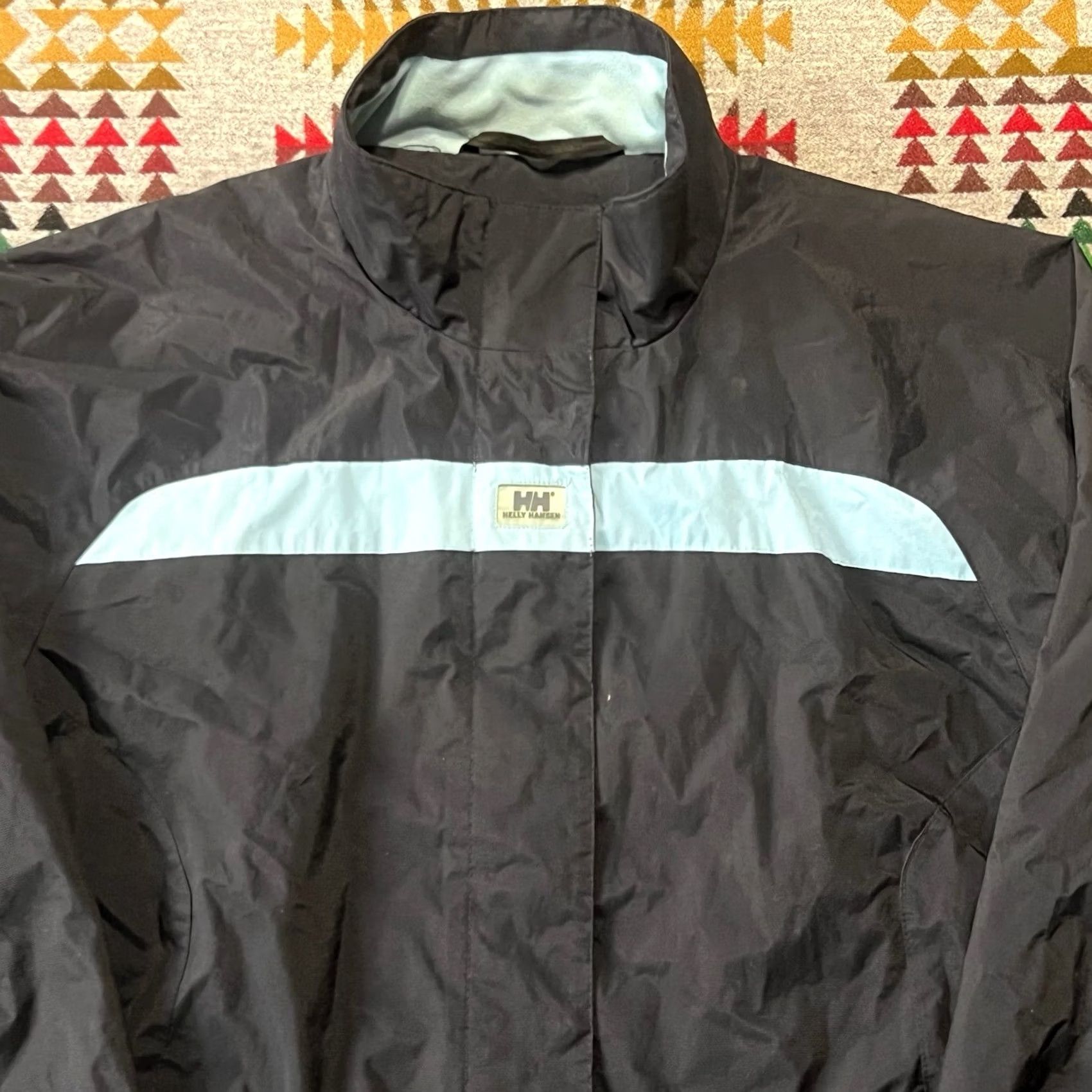 Helly Hansen Helly Hansen Jacket Womens XL Blue Full Zip Windbreaker Sailing Long Sleeve D4 Size XL / US 12-14 / IT 48-50 - 6 Thumbnail