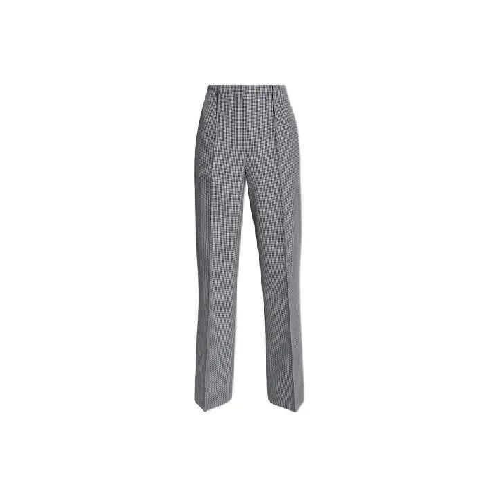 Fendi Fendi SS23 Houndstooth High-Waisted Trousers -2507 Size 37" - 1 Thumbnail
