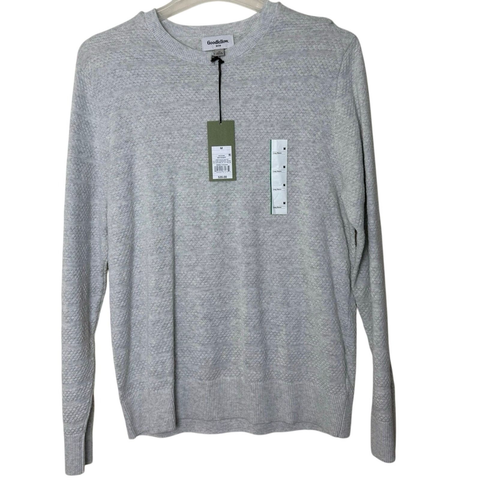 Other Goodfellow & Co. Men's Gray Pullover Sweater - Size M - NWT Size US M / EU 48-50 / 2 - 1 Thumbnail