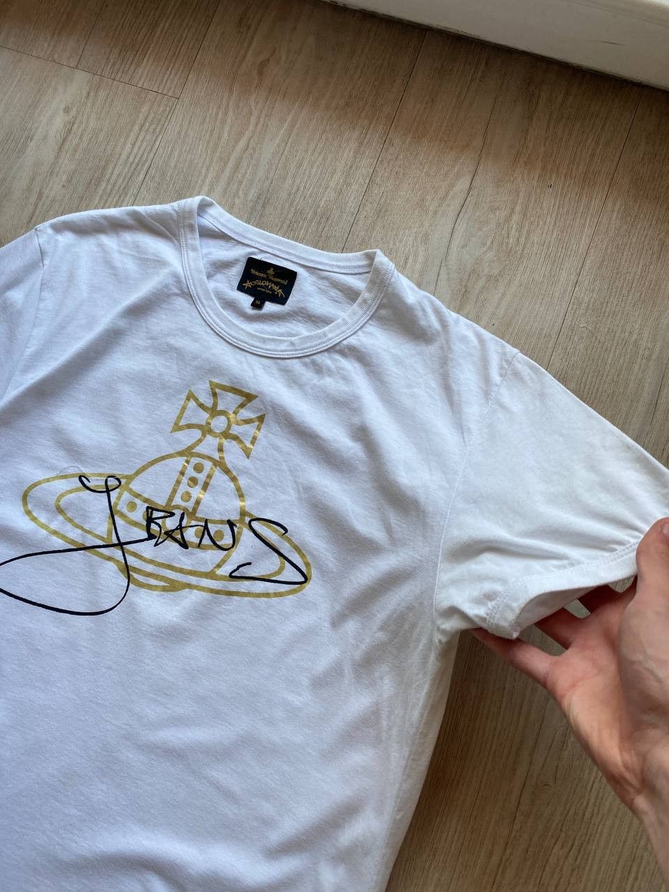 Vivienne Westwood Vivienne Westwood T-shirt Big Logo Size US XL / EU 56 / 4 - 4 Thumbnail