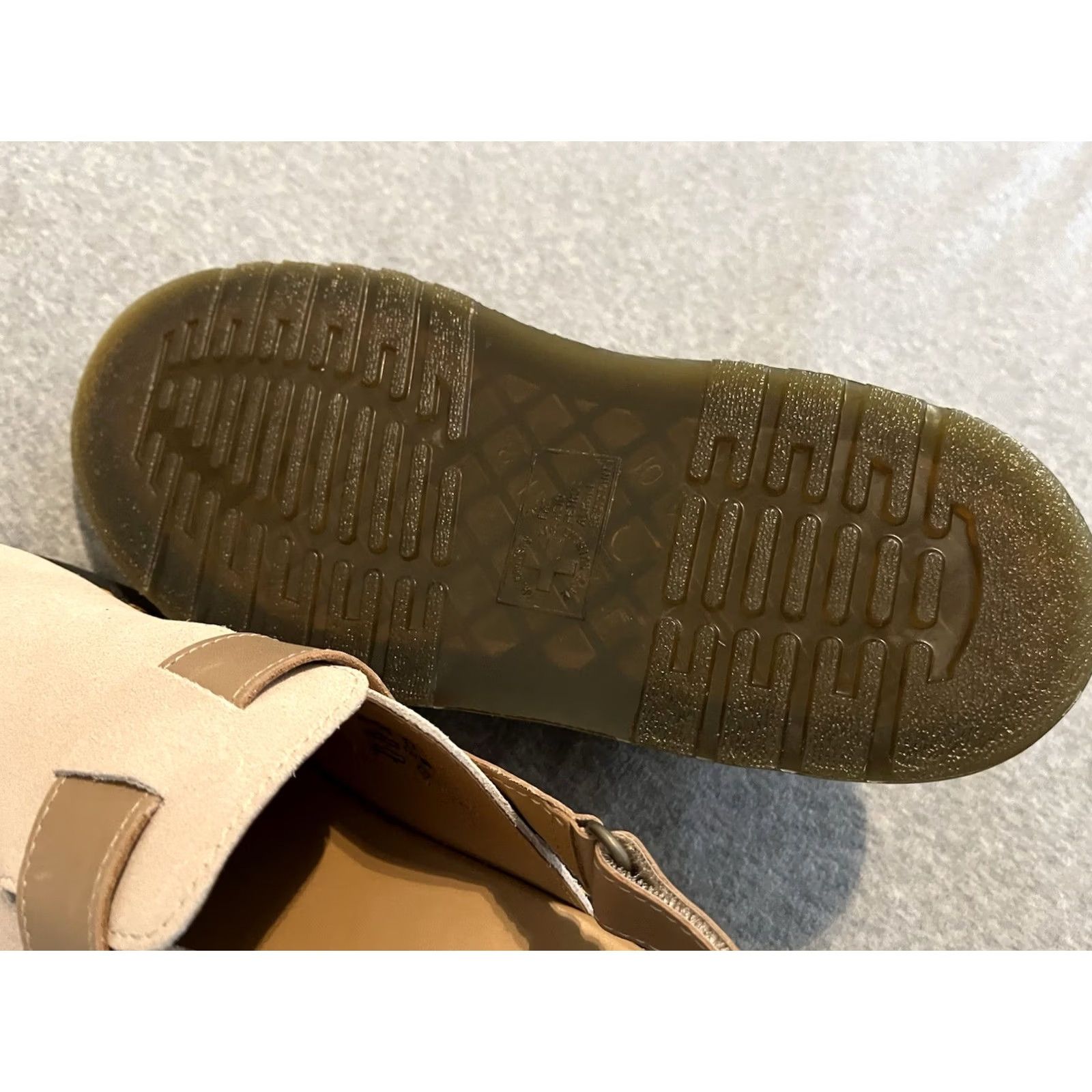 Dr. Martens Dr. Martens Jorge Leather Slingback Mules Olive Mens 11 New Nubuck Tumbled Leather Muted Olive Slingback Mules Jorge II Color: Olive Size 11 Mens Size US 11 / EU 44 - 8 Thumbnail