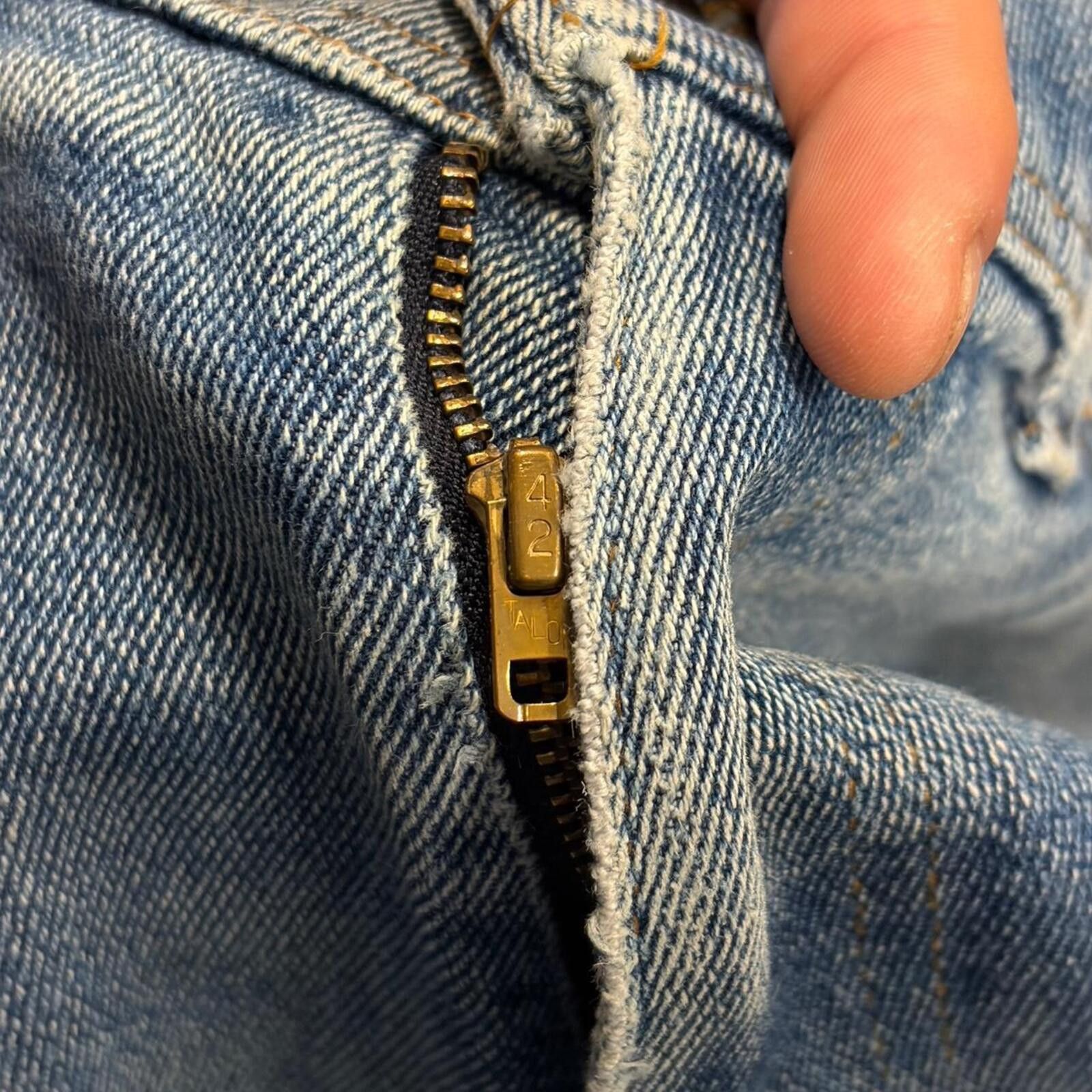 Levi's Vintage 1979 Levi 207 Orange Tab Bootcut Jeans Size US 33 - 5 Thumbnail
