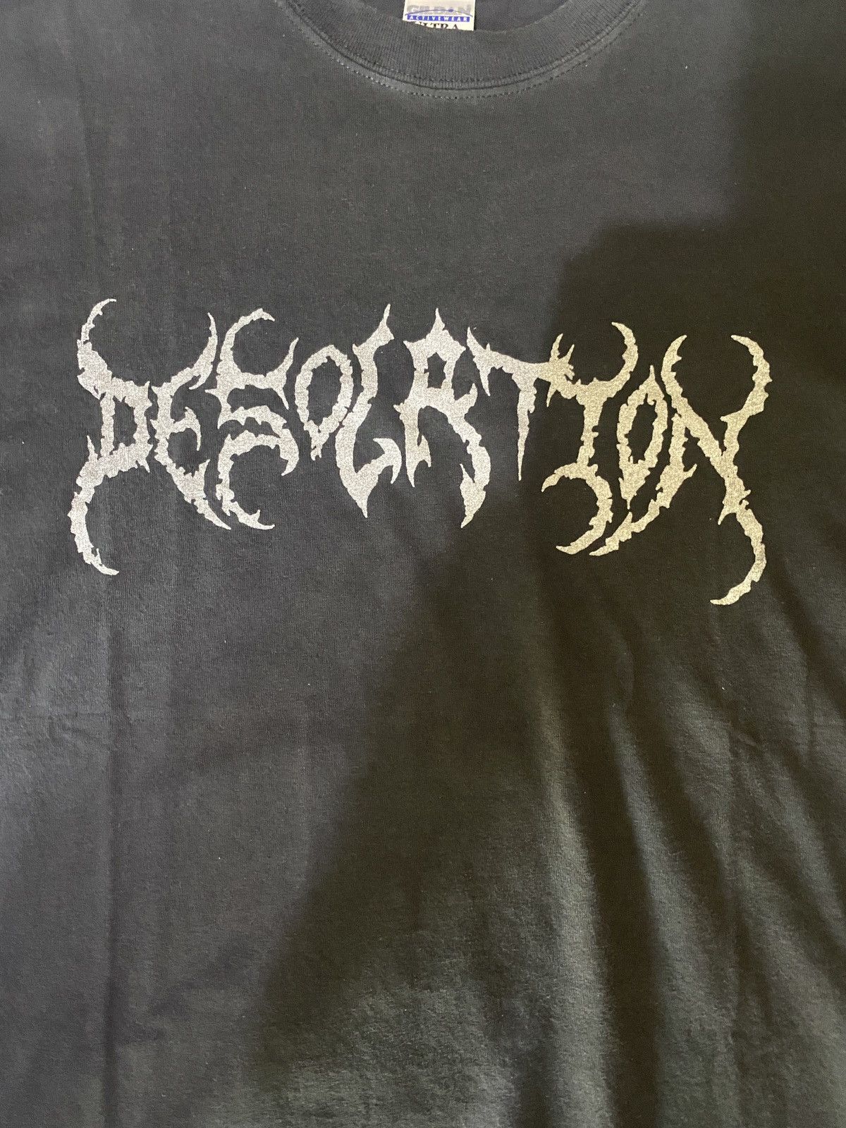 Band Tees × Vintage Vintage Desolation Oldschool Brutal Death Metal Band Tee Size US XL / EU 56 / 4 - 5 Thumbnail
