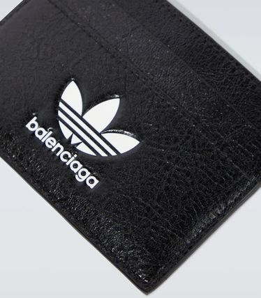 Balenciaga o1srvl11e0224 Size: OS Card Holder in Black & White Size ONE SIZE - 4 Thumbnail