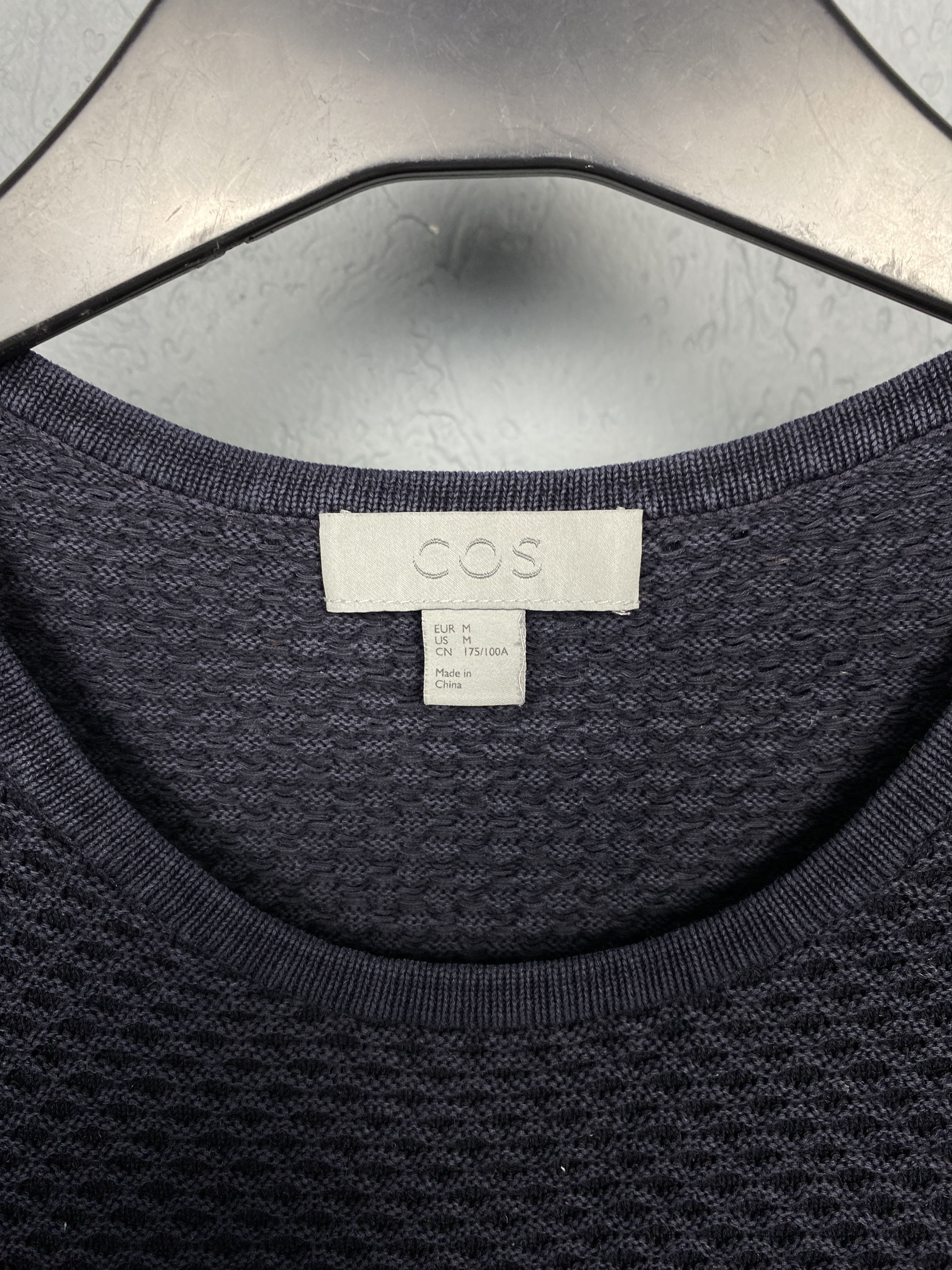 Cos Cos Vintage Mens Crew Neck Knit Sweater Size US M / EU 48-50 / 2 - 3 Thumbnail