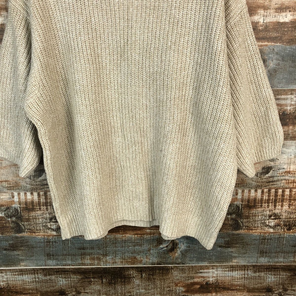 Vintage Uniqlo vintage japan Cream Knitwear #A1726 Size L / US 10 / IT 46 - 6 Thumbnail