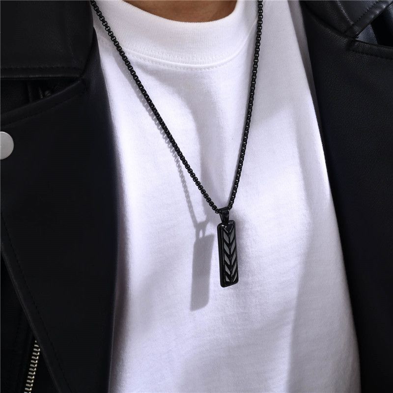 Jewelry Wheat Bar Pendant Necklaces Size ONE SIZE - 2 Thumbnail