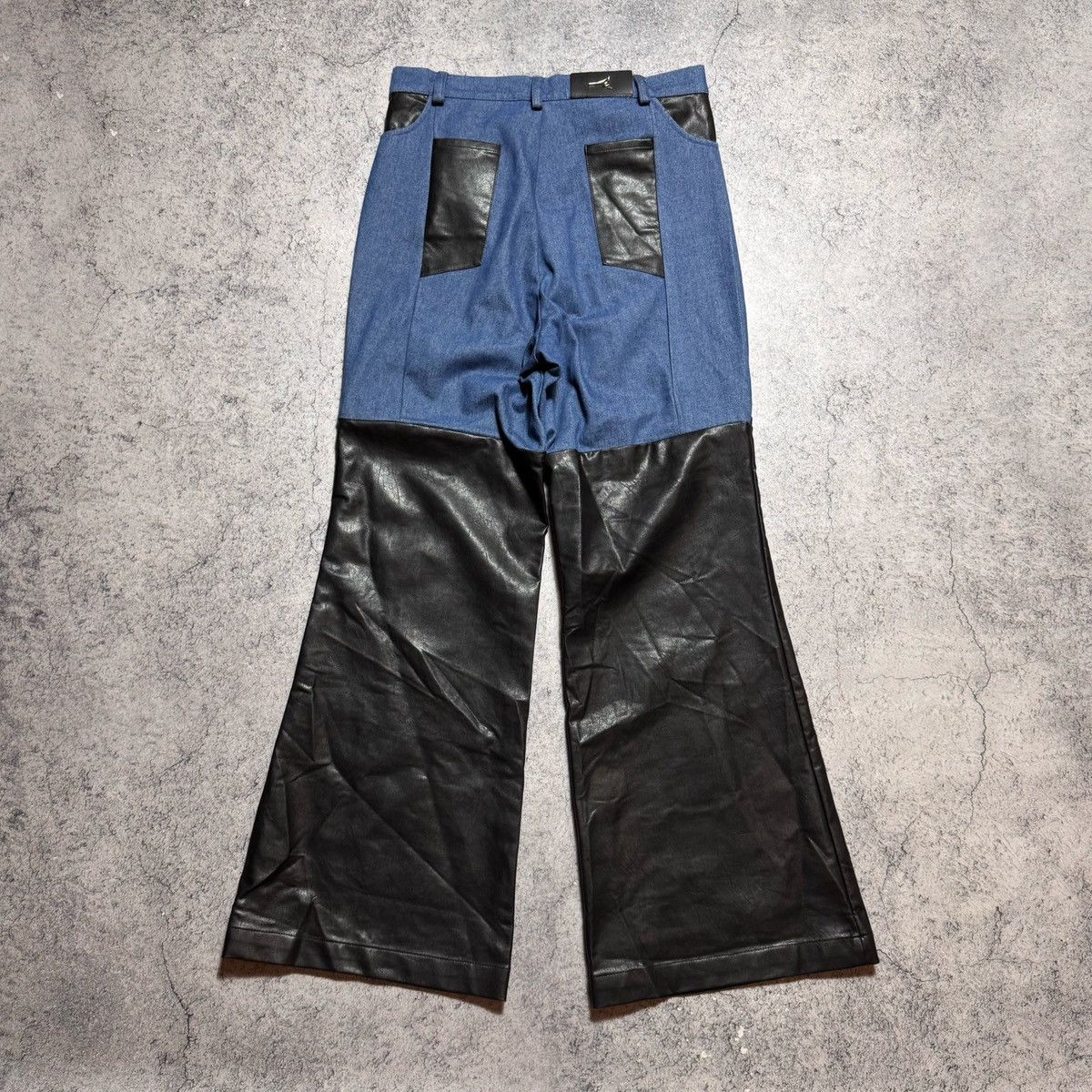 Japanese Brand Rare Yoikadakada Raver Pants Mugler Style Size US 34 / EU 50 - 2 Thumbnail