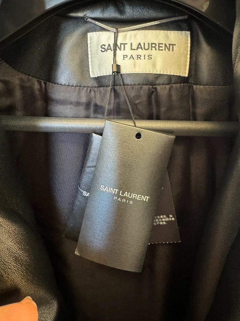 Saint Laurent Paris Saint Laurent Paris Saint Laurent Paris Black sheepskin ja Size US XL / EU 56 / 4 - 3 Thumbnail