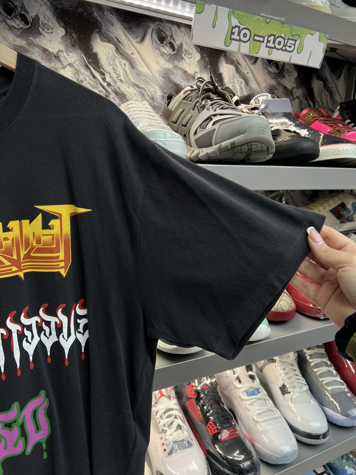 Gucci Gucci Metal Black Tee Size US XL / EU 56 / 4 - 4 Thumbnail