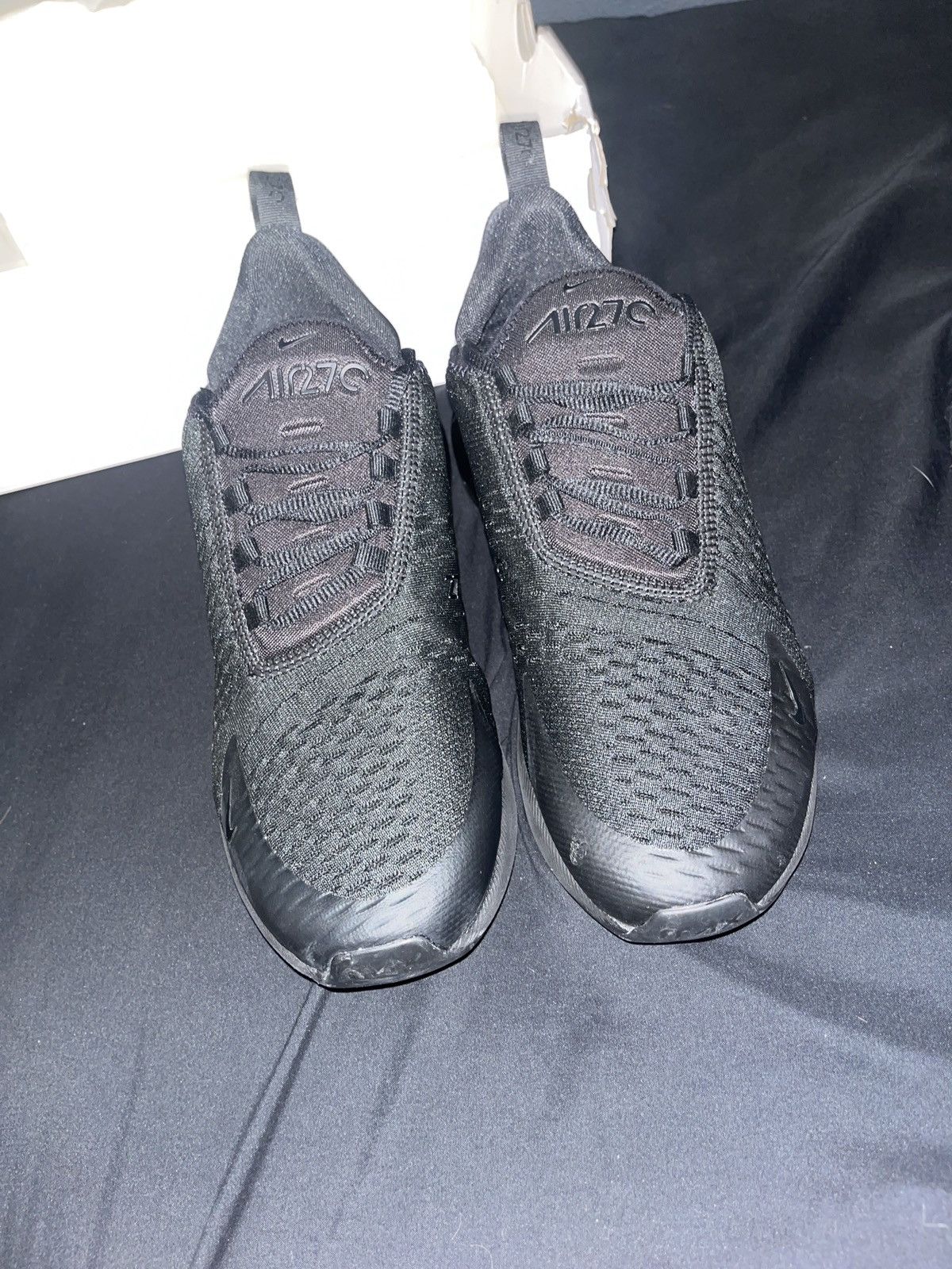 Nike Air Max 270 Triple Black Size US 10 / EU 43 - 3 Thumbnail