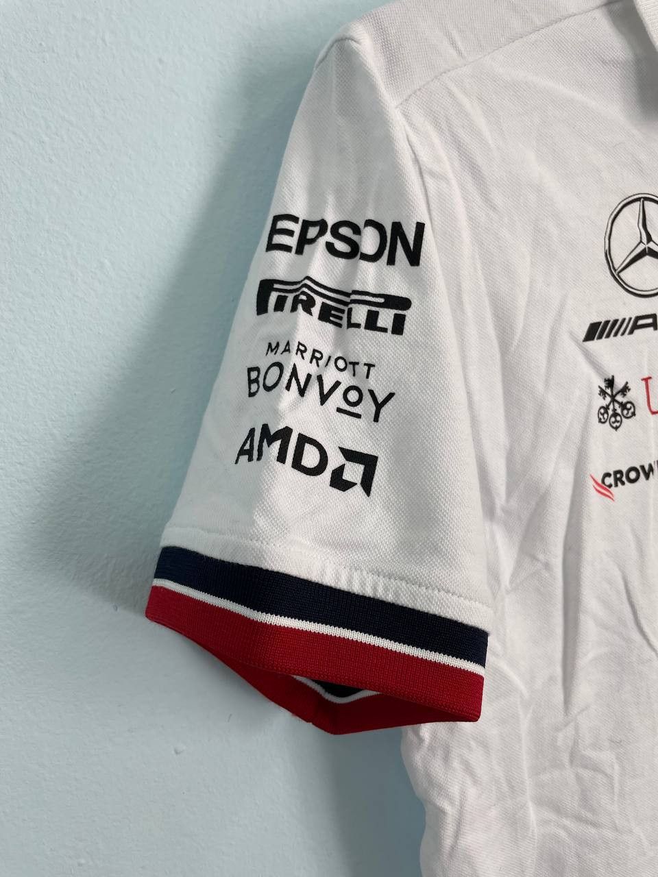 Formula 1 × Mercedes-Benz × Vintage Mercedes-Benz AMG Petronas F1 Racing Polo Shirt Vintage Size US M / EU 48-50 / 2 - 6 Thumbnail
