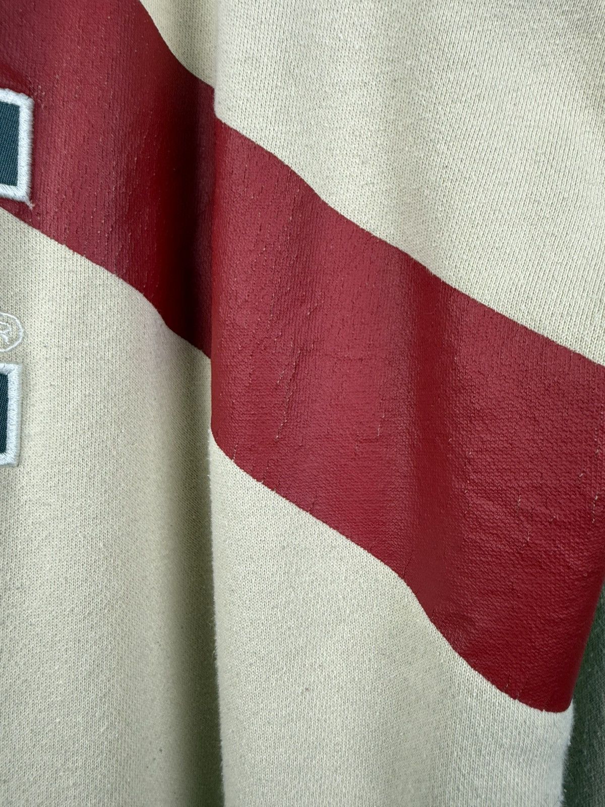 Nike × Vintage 00s🔥Nike Cortez 04 Beige Large Mens Hoodie VnTg y2k OG Size US L / EU 52-54 / 3 - 8 Thumbnail