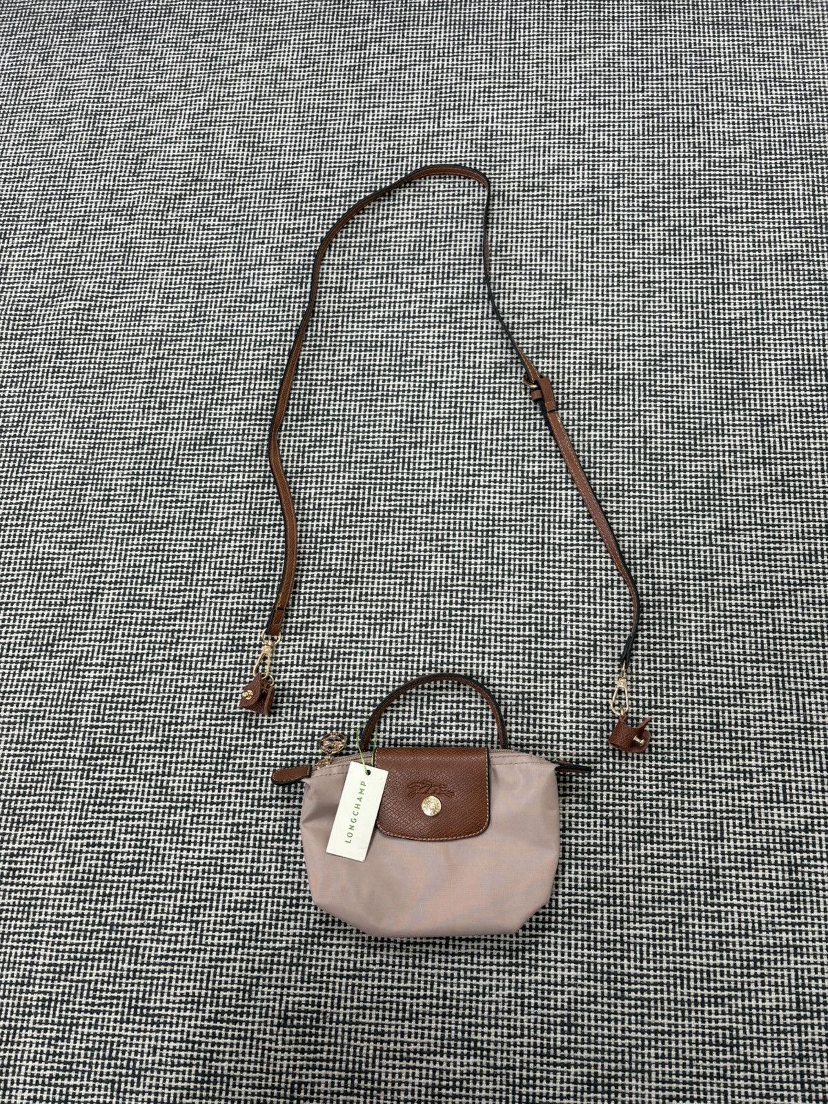 Longchamp Longchamp mini clutch bag pouch + strap luxury hype Size ONE SIZE - 1 Thumbnail