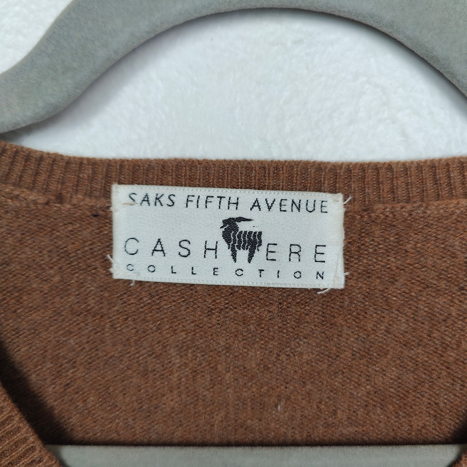 Saks Fifth Avenue Vintage Saks Fifth Avenue Cashmere Collection Sweater XL Size US XL / EU 56 / 4 - 4 Thumbnail