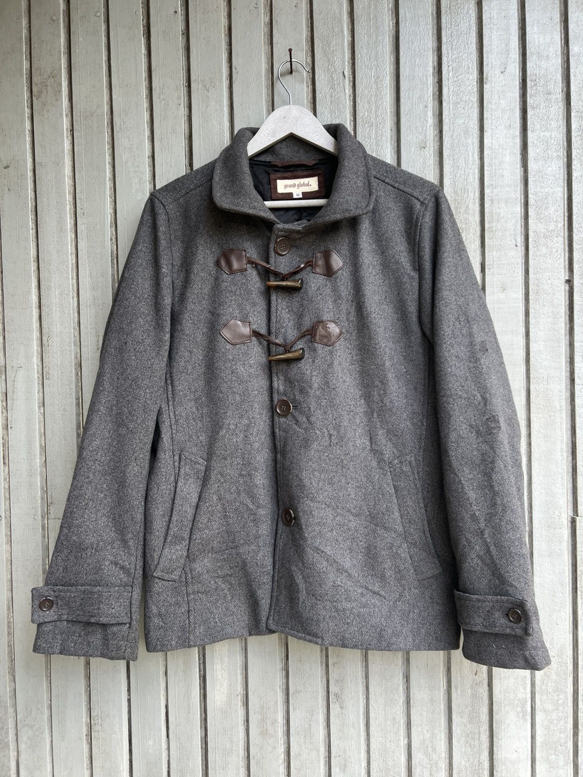 Japanese Brand Grand global wool jacket duffle coat Size US XS / EU 42 / 0 - 1 Thumbnail