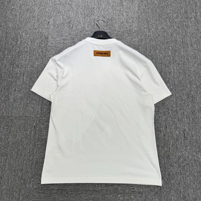 Louis Vuitton Louis Vuitton Short Sleeve Embroidered TShirt-2506 Size US M / EU 48-50 / 2 - 2 Thumbnail