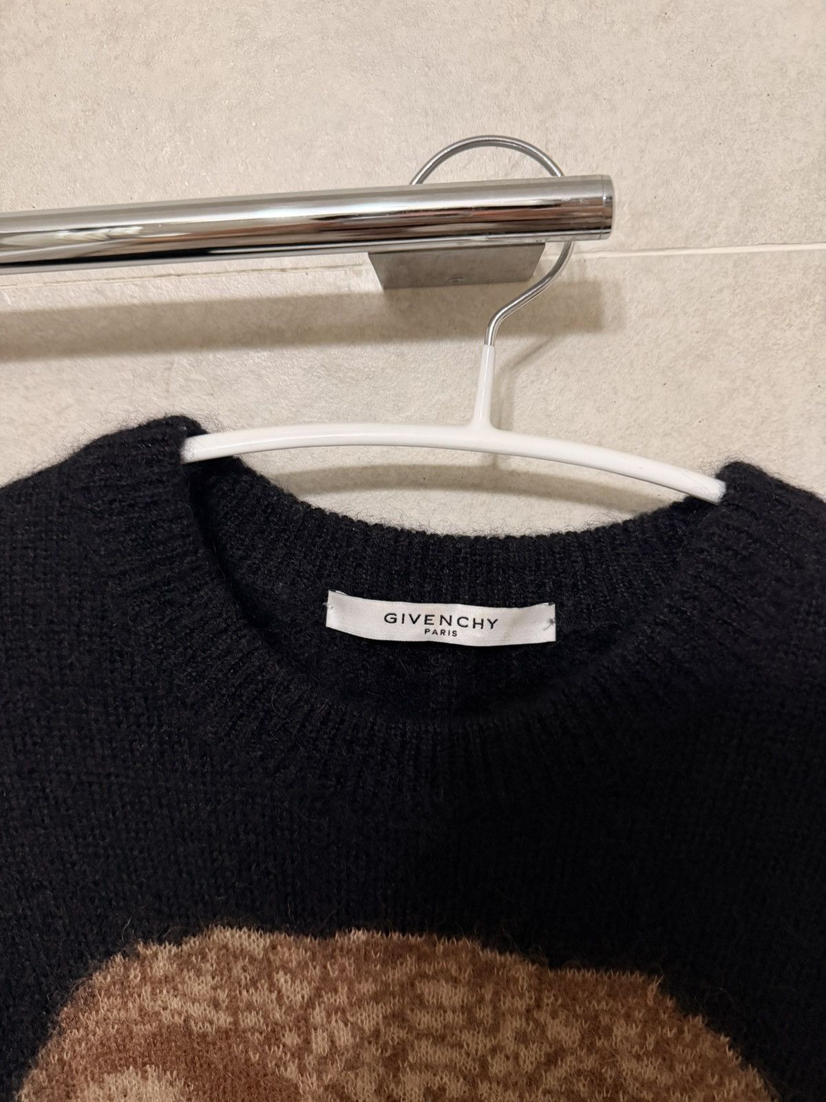 Givenchy Givenchy Cobra Snake Mohair Wool Knit Sweater Ricardo Tisci Size US L / EU 52-54 / 3 - 3 Thumbnail