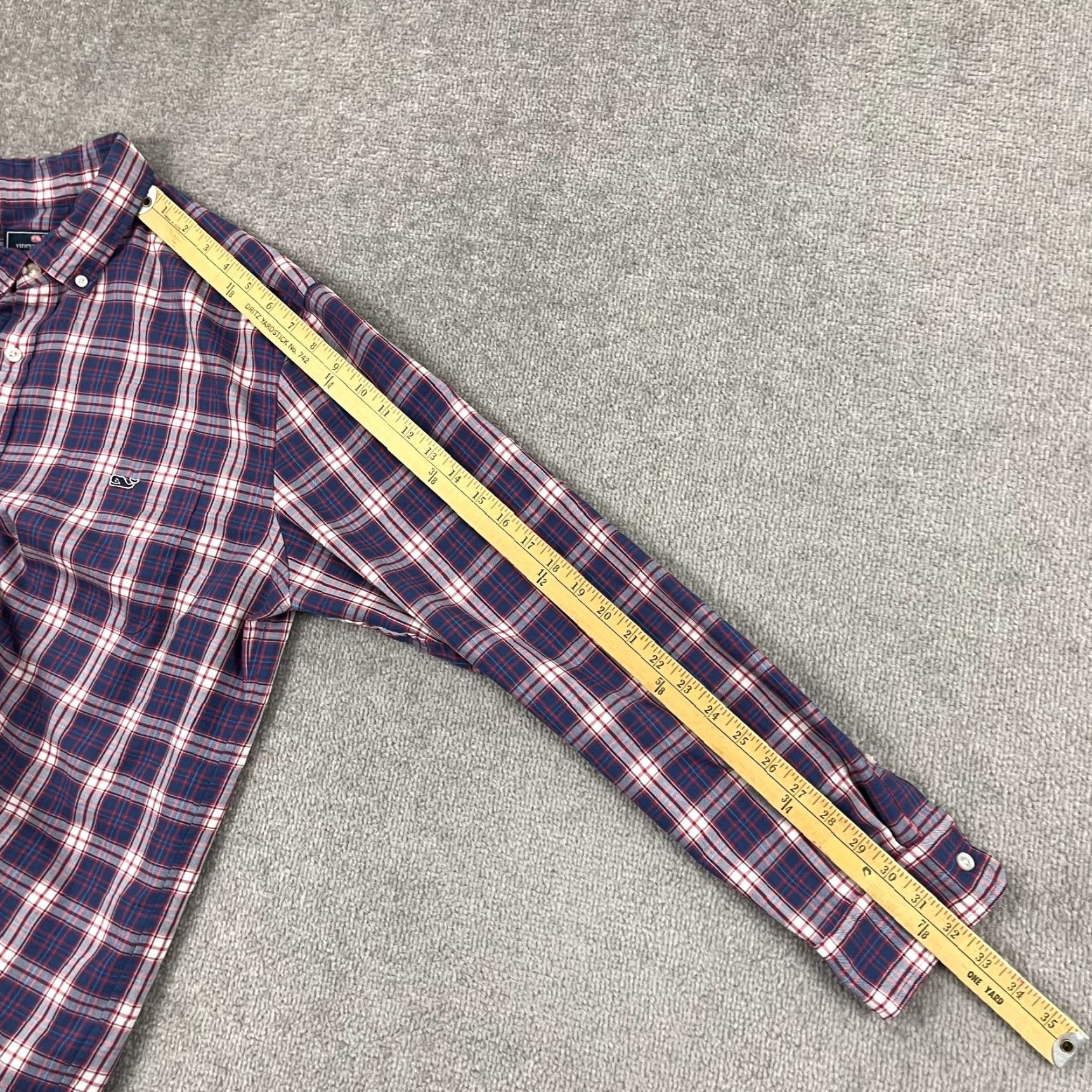 Vineyard Vines Vineyard Vines Tucker Shirt Mens XL Classic Plaid Button-Down, Button-Up, Preppy, Casual, Workwear, All Seasons, Multicolor, Cotton, Classic Fit Size US XL / EU 56 / 4 - 7 Thumbnail