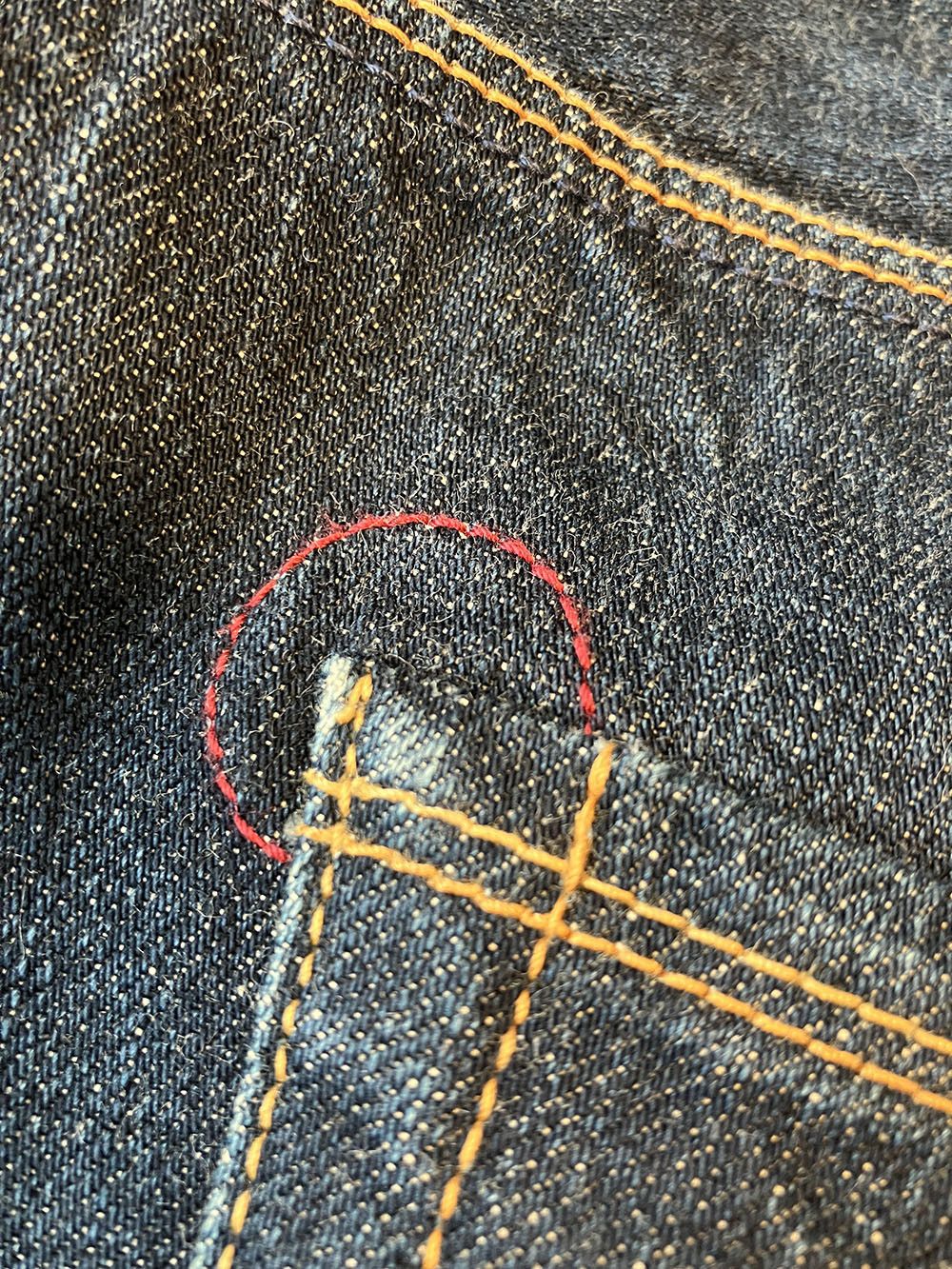 Paul Smith Red Ear RED EAR by Paul Smith W31 x L33 MK.279001 Japanese Selvedge Size US 31 - 16 Thumbnail