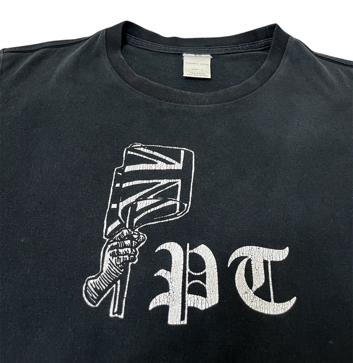 Number (N)ine Number (N)ine S/S2001 Pete Townshend British Flag T-shirt Size US L / EU 52-54 / 3 - 3 Thumbnail