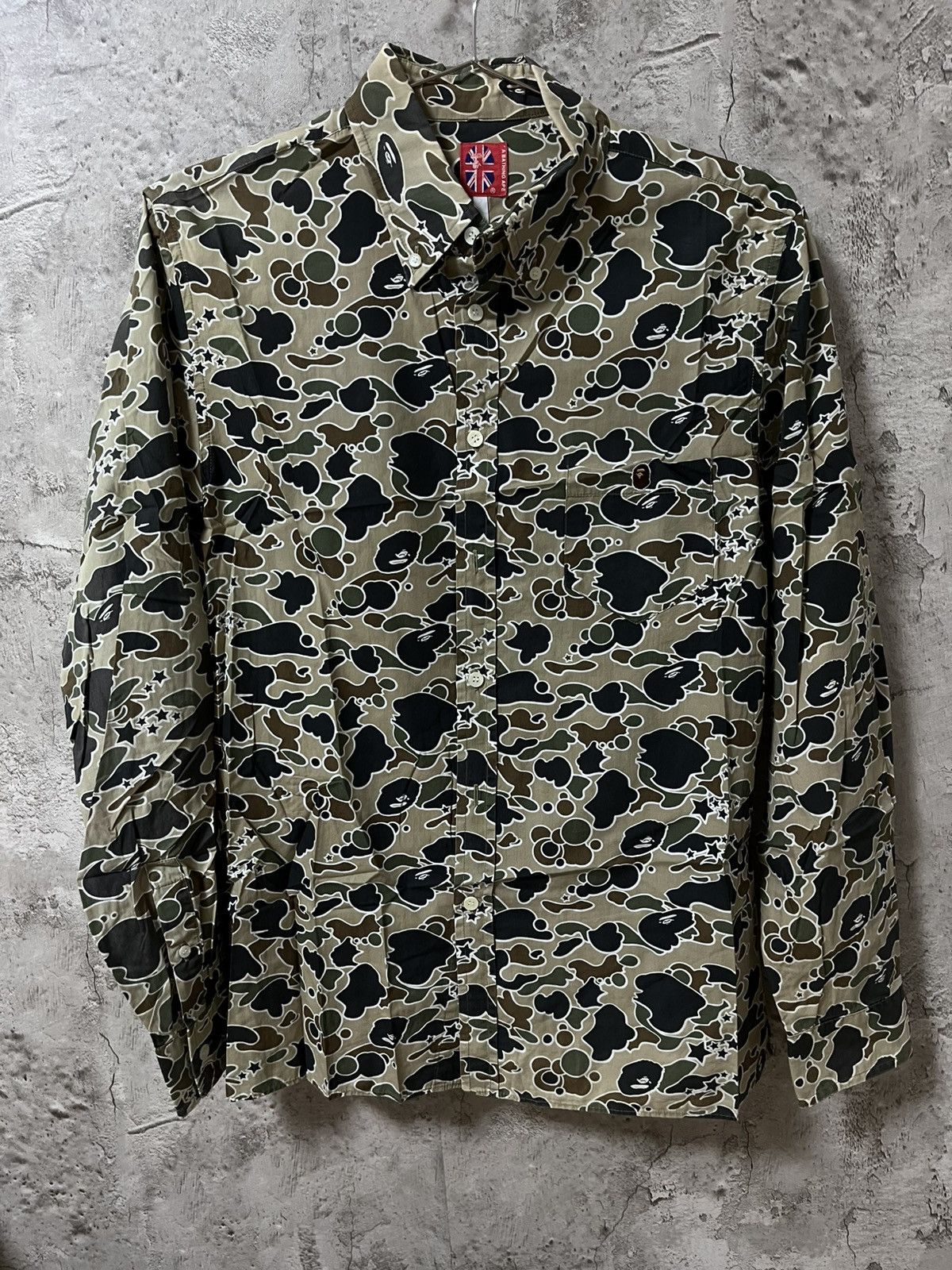 Bape Bape Archive psyche Camo Shirt Size US L / EU 52-54 / 3 - 2 Thumbnail