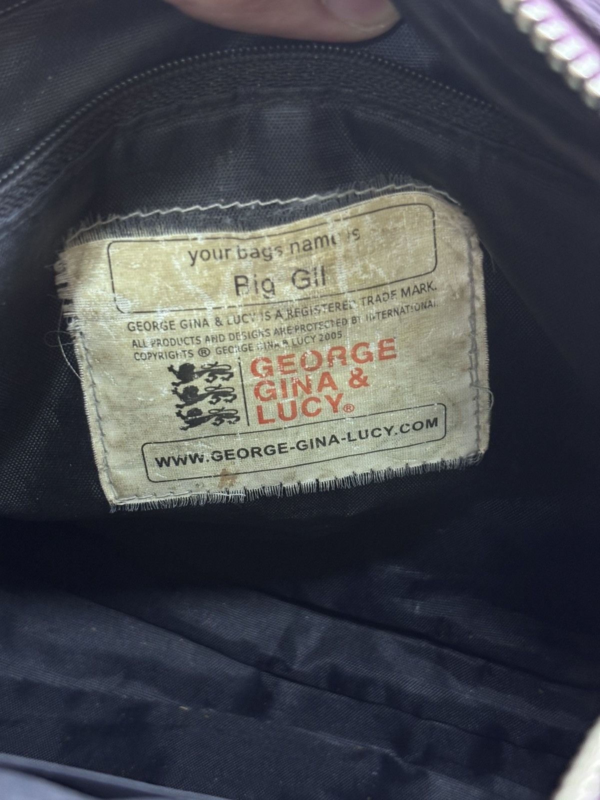 Japanese Brand Vintage GGL Big Gil bag 90s Size ONE SIZE - 5 Thumbnail