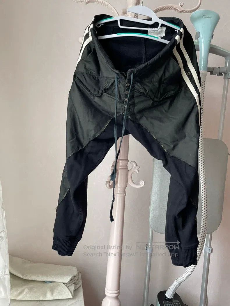 Greg Lauren Greg Lauren size L Side Striped Button-Down Sweatpants Size US 27 - 1 Thumbnail