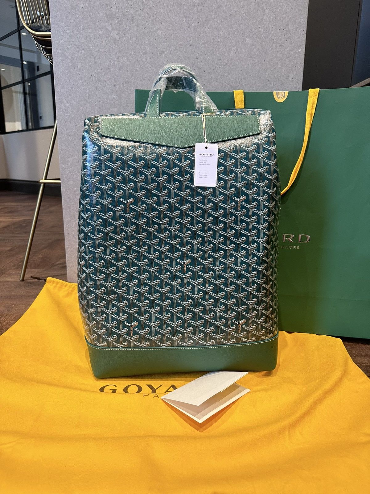 image of Goyard Cisalpin in Green, Men's