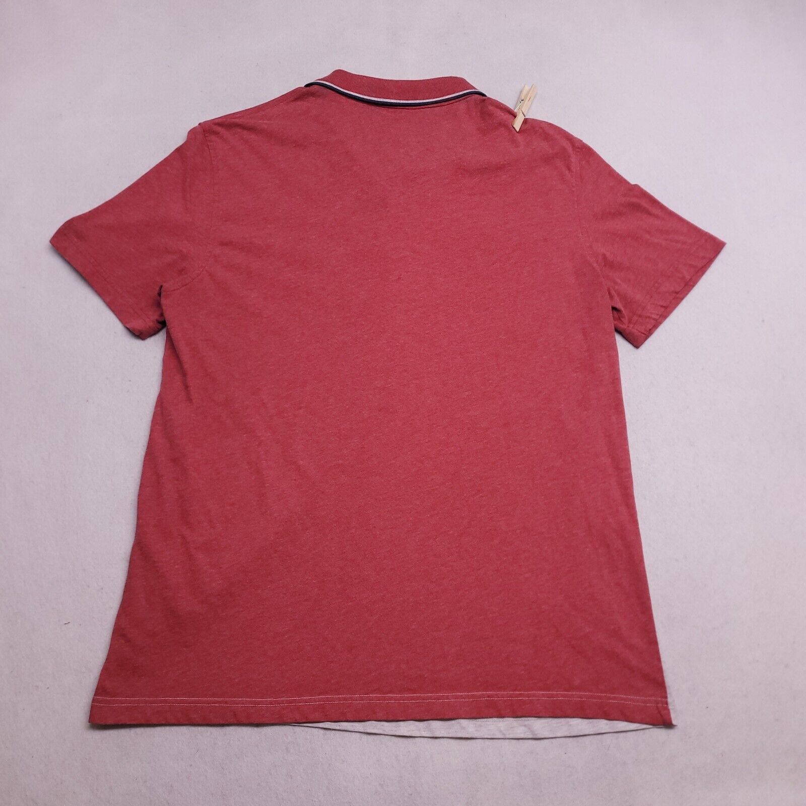 Izod IZOD Pullover Short Sleeve Polo Shirt Mens Size XL Red Gray Size US XL / EU 56 / 4 - 9 Thumbnail