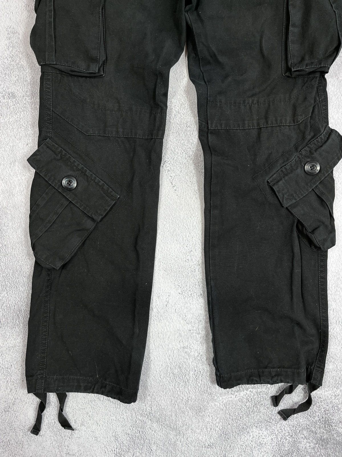 Japanese Brand × Vintage Vintage Y2K Faded cargo pants streetwear opium size XS Size 26" / US 2 / IT 38 - 3 Thumbnail
