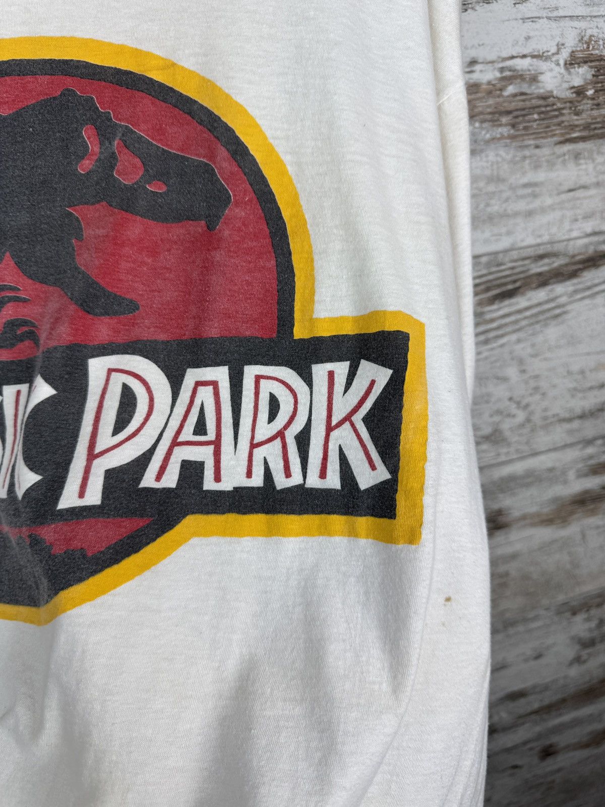 Vintage Jurassic Park 90’s Single Stitch T-shirt Tee Screen Stars Size US L / EU 52-54 / 3 - 10 Thumbnail