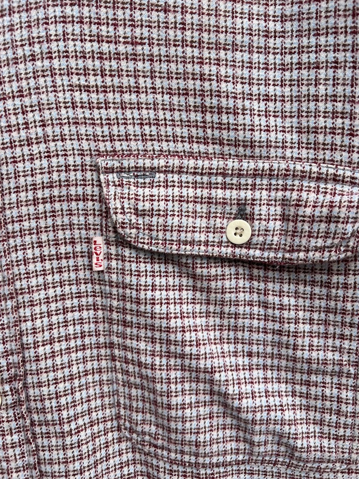 Levi's Vintage Clothing Vintage 90s Levis Western Checkered Long Sleeve Shirt Size US L / EU 52-54 / 3 - 5 Thumbnail