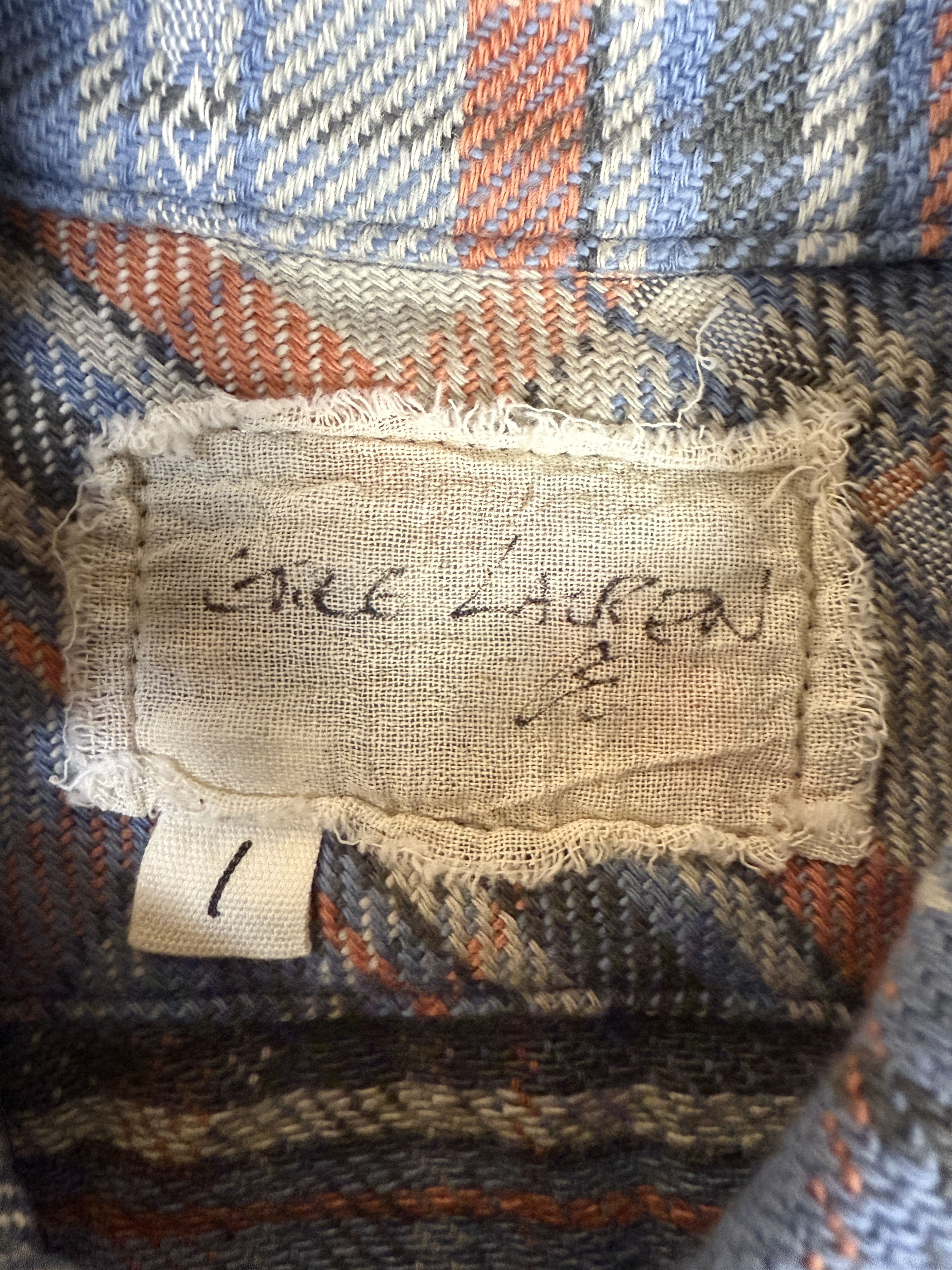Greg Lauren $750 Greg Lauren Plaid SS Studio Faded Shirt Size US S / EU 44-46 / 1 - 6 Thumbnail