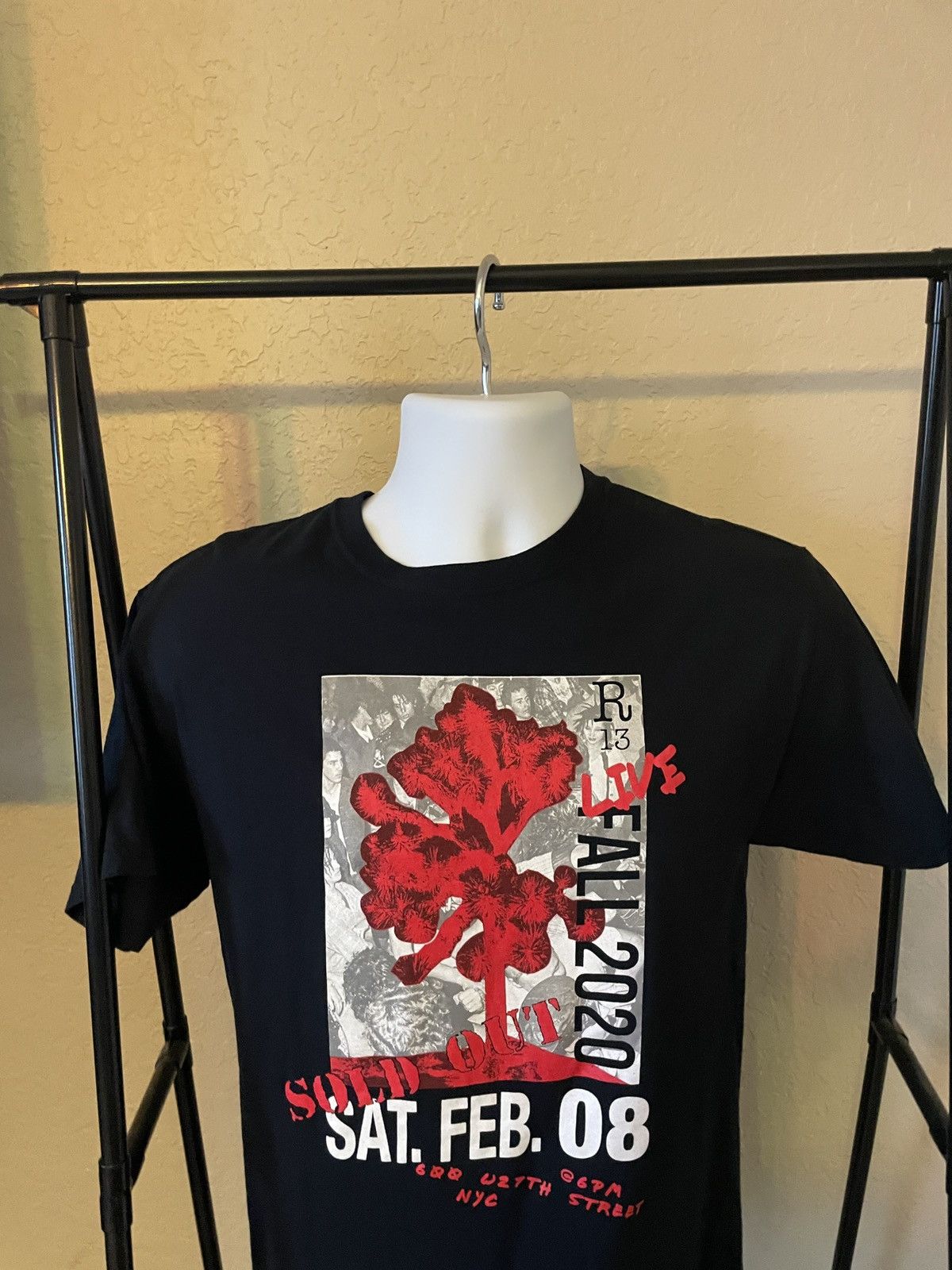R13 Fall 2020 Fashion Show Live Tee Size US S / EU 44-46 / 1 - 1 Thumbnail