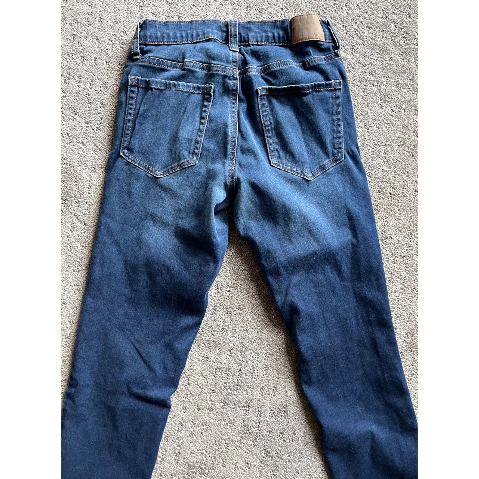 Vintage Aéropostale Denim Jegging Women's Size 2 Regular Low Rise Blue 5-Pocket Size 26" / US 2 / IT 38 - 4 Thumbnail