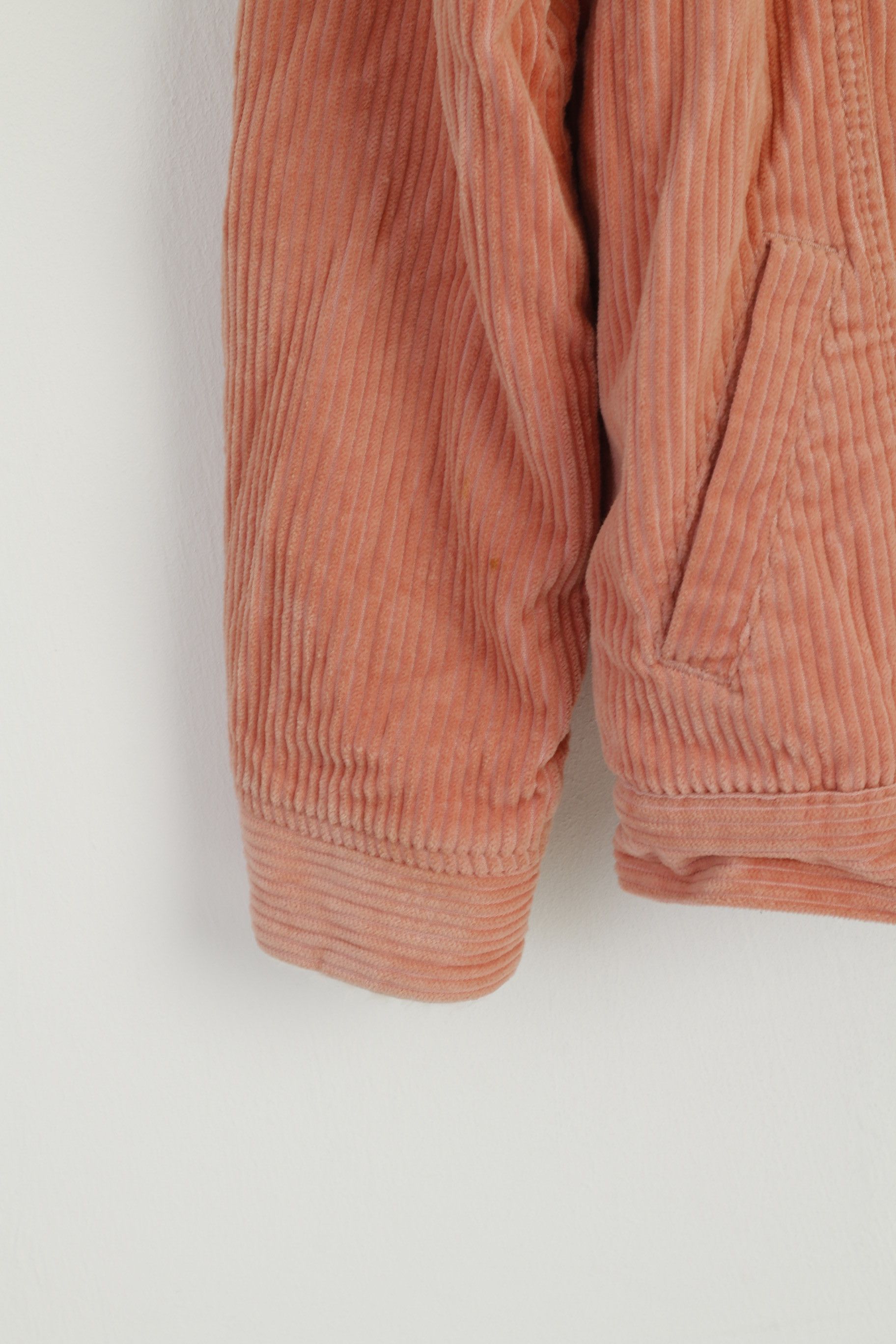 Denim & Co. Denim Co. Women 14 42 Jacket Pink Cotton 8851 Size XL / US 12-14 / IT 48-50 - 3 Thumbnail