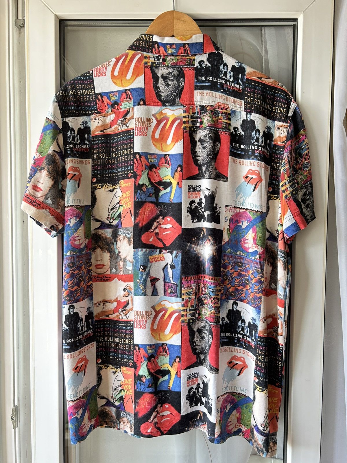 Band Tees The Rolling Stones 2018 All Over Print Button Up Shirt Size US L / EU 52-54 / 3 - 3 Thumbnail