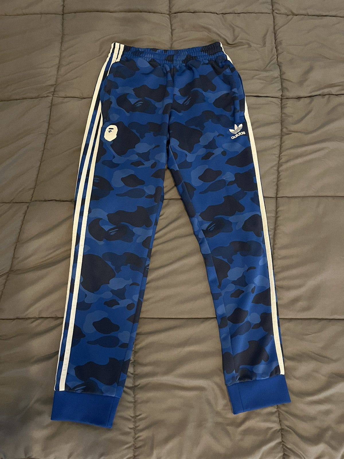 Adidas Bape Bape x Adidas Camo Sweatpants Grailed